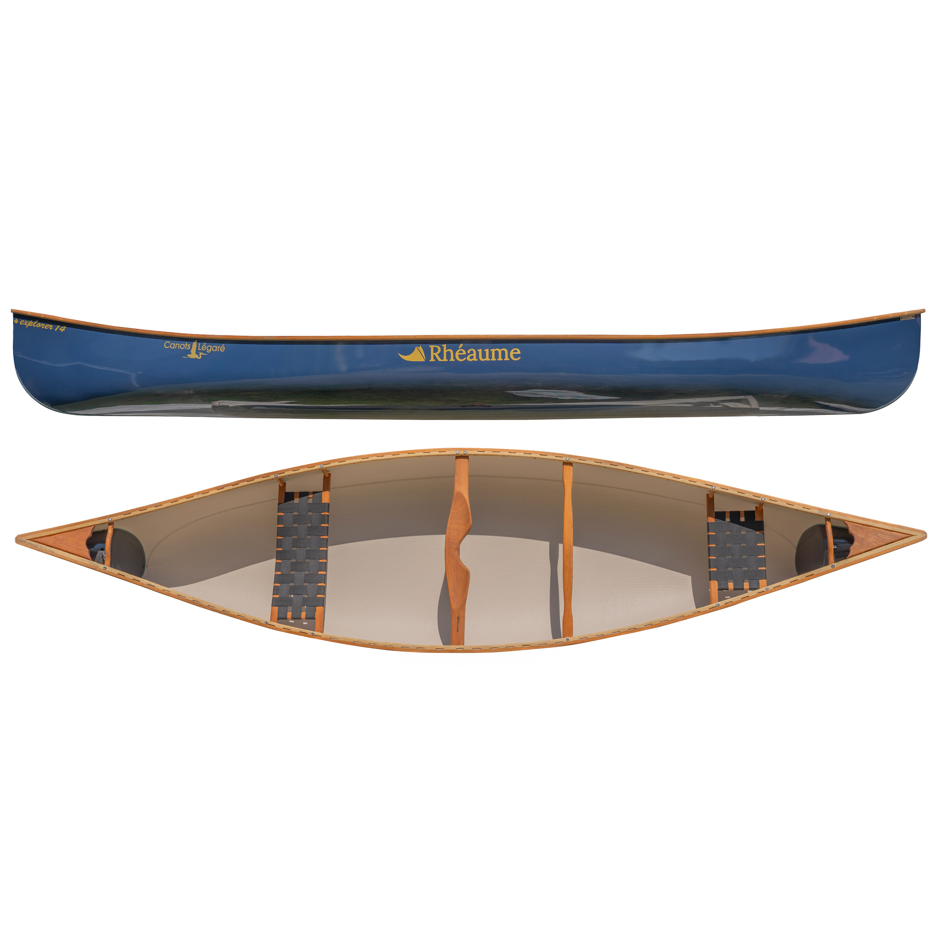 Explorer 14' - Carbone - RHE-EXPLO-14-CARB-PBB-BLF - Canots Rhéaume